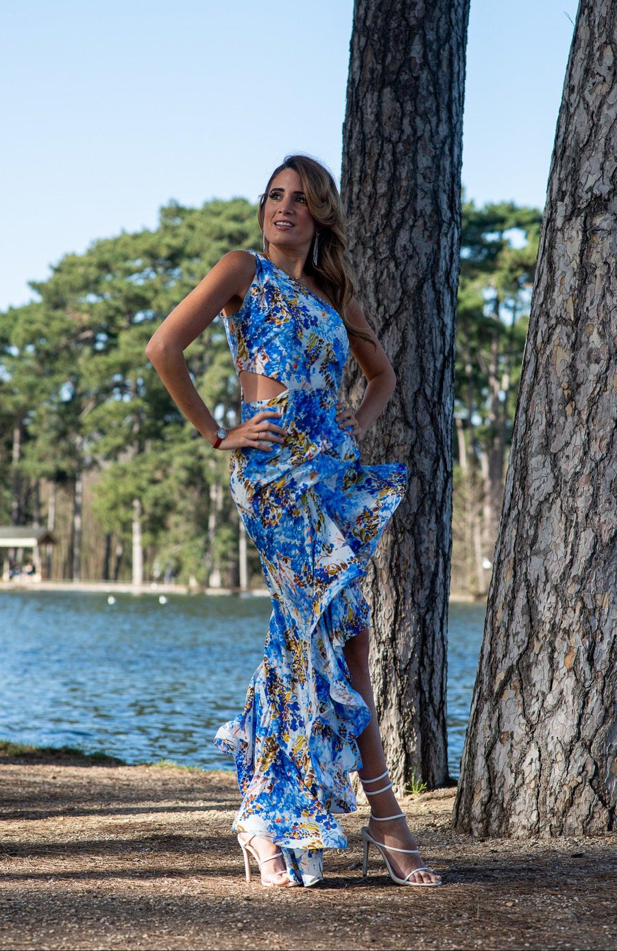 Robe Burano bleue - Maison Lou