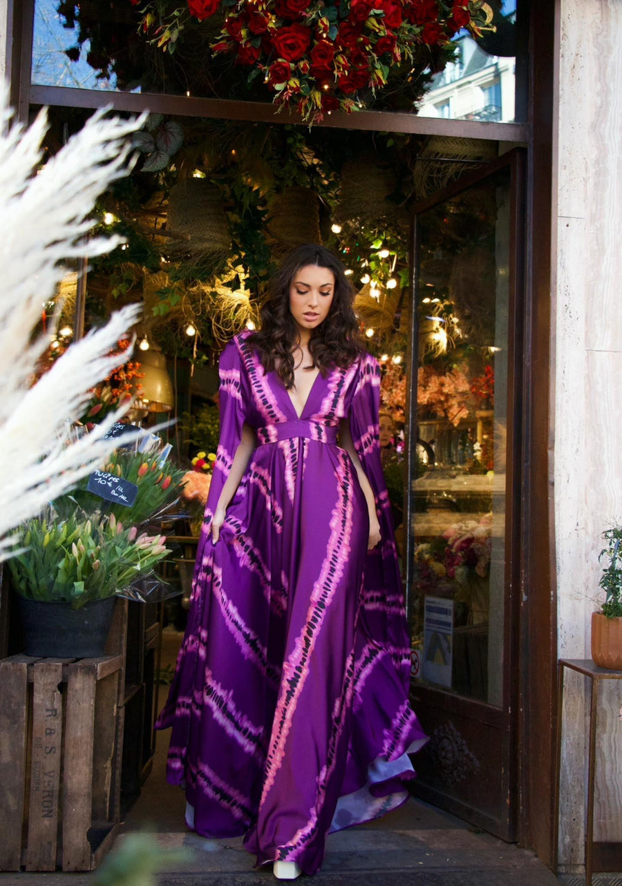 Robe Halong violette - Maison Lou