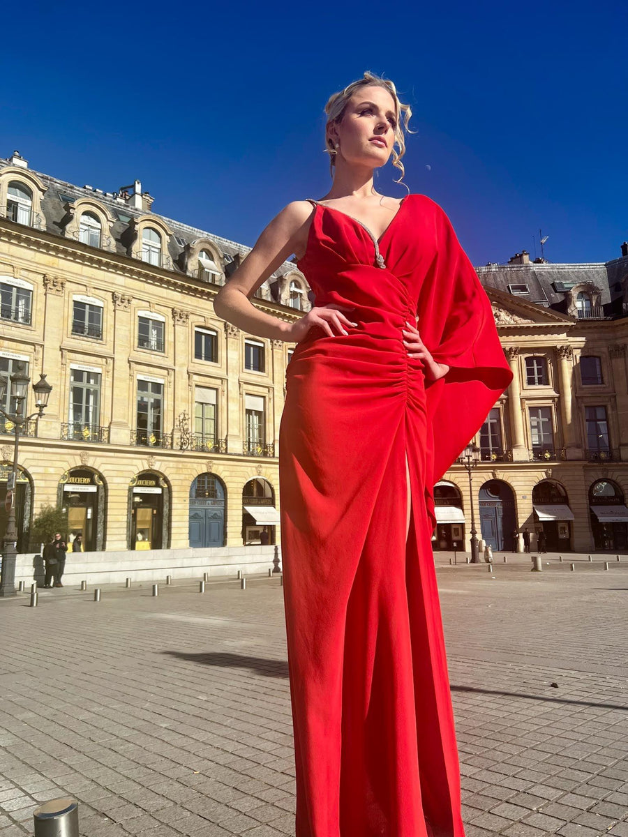 Robe verati rouge - Maison Lou