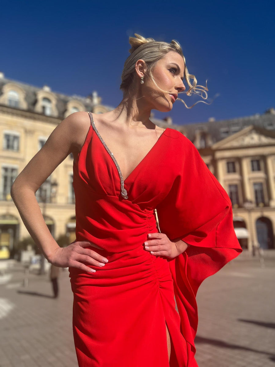 Robe verati rouge - Maison Lou