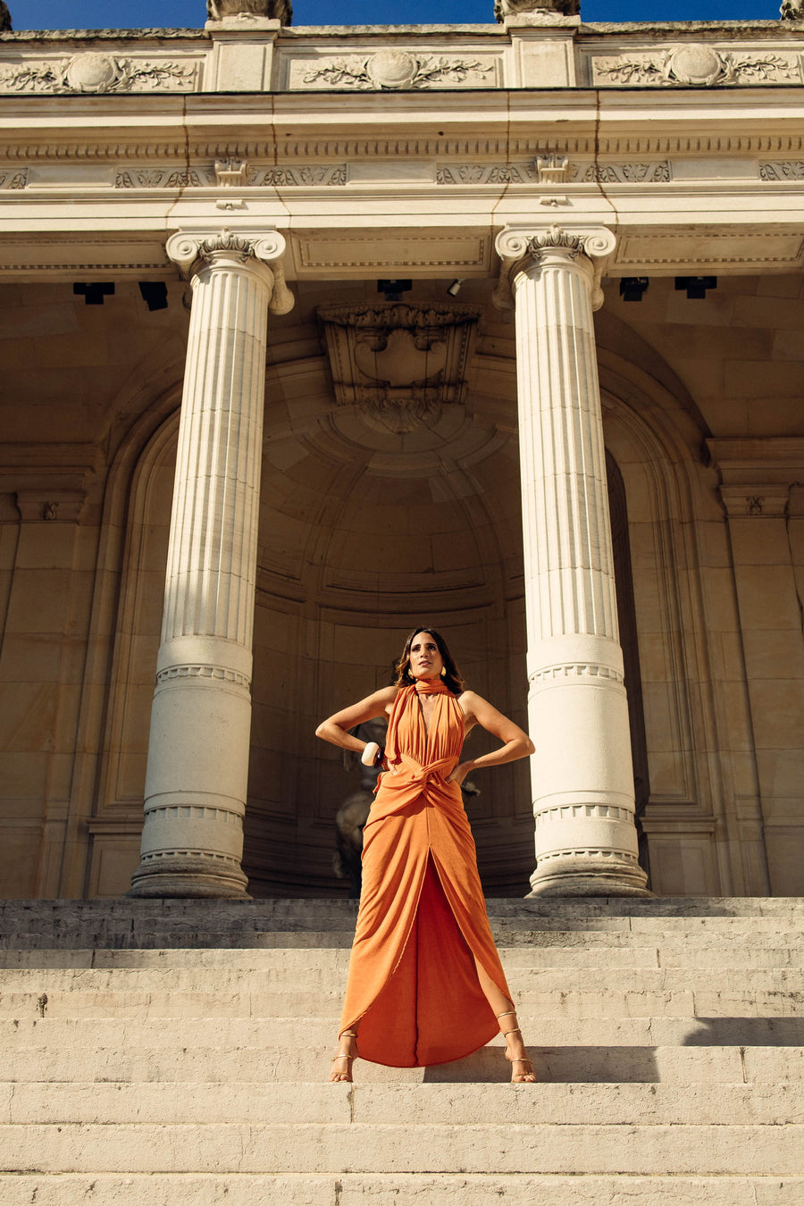 Robe Soleil Marrakech orange