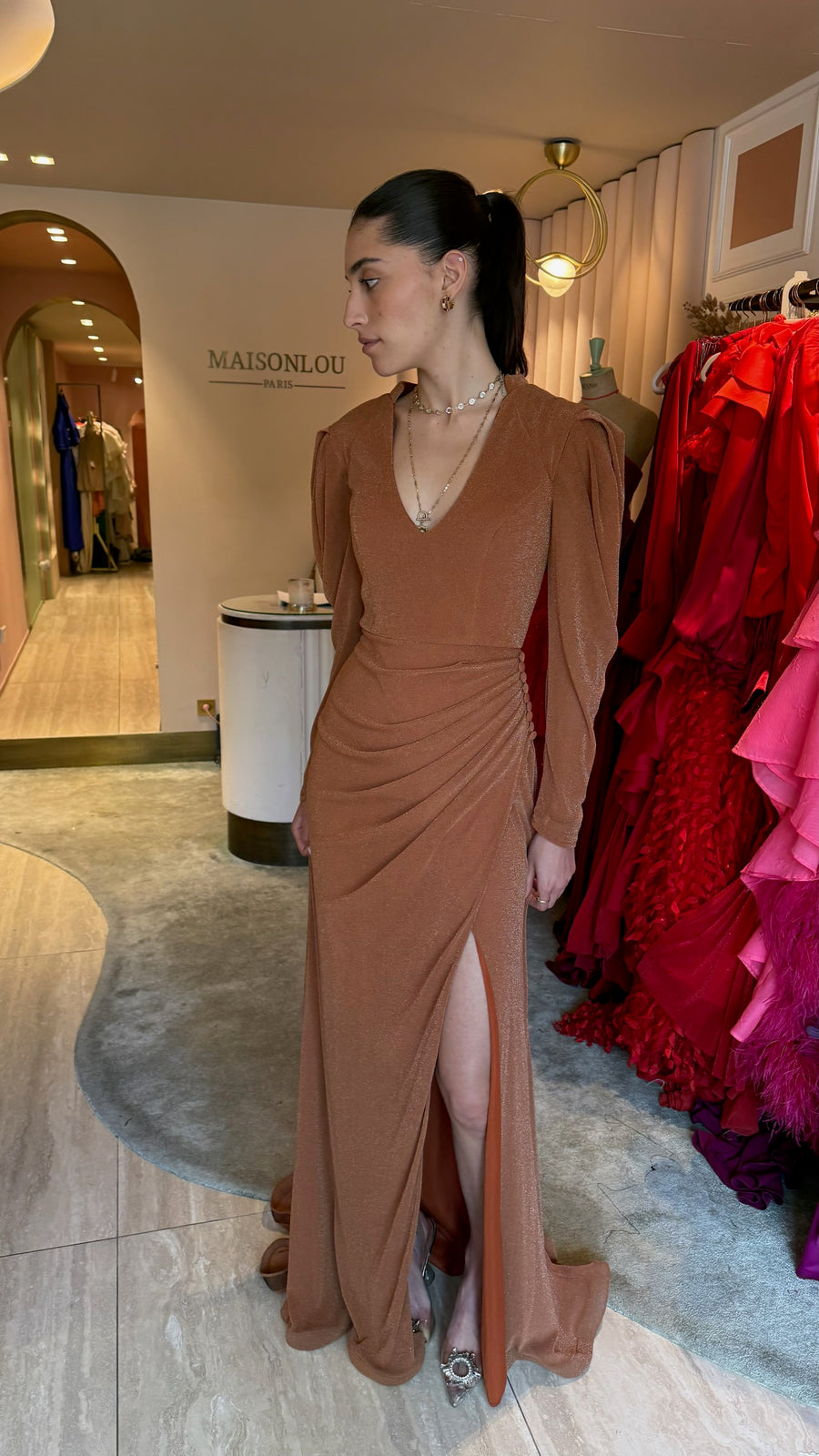 Vente Robe Cuzco camel