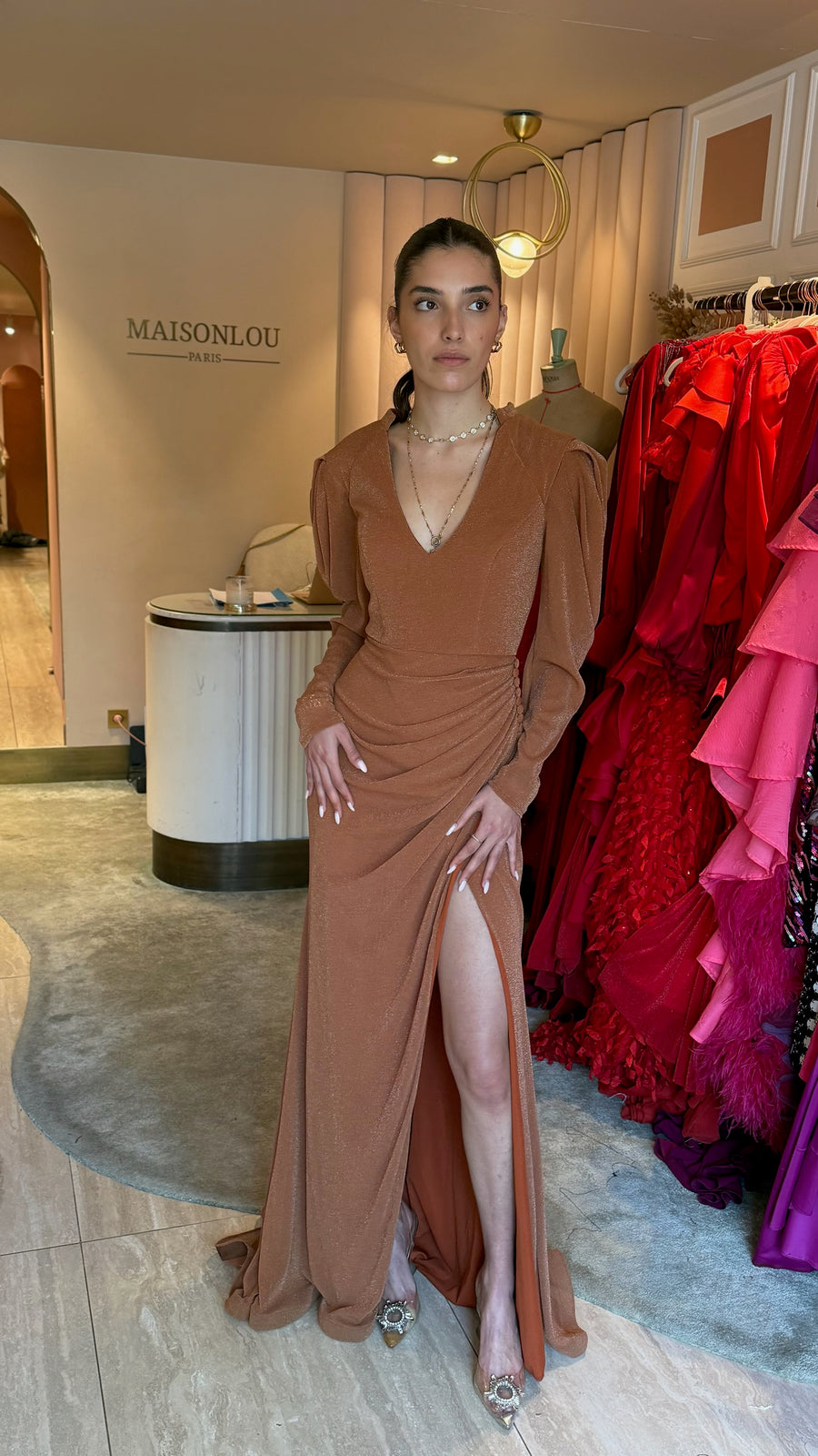 Vente Robe Cuzco camel