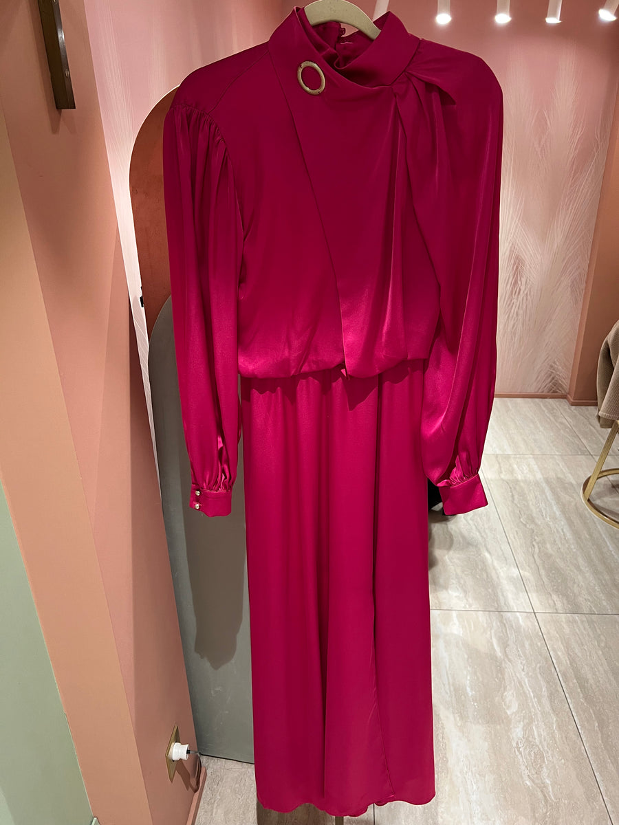 Vente robe Georgina fuschia