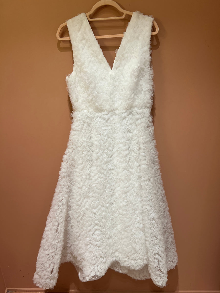 Vente robe Amore midi blanche