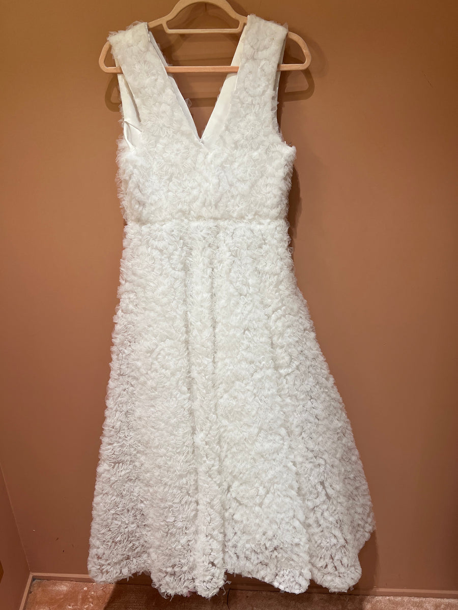 Vente robe Amore midi blanche