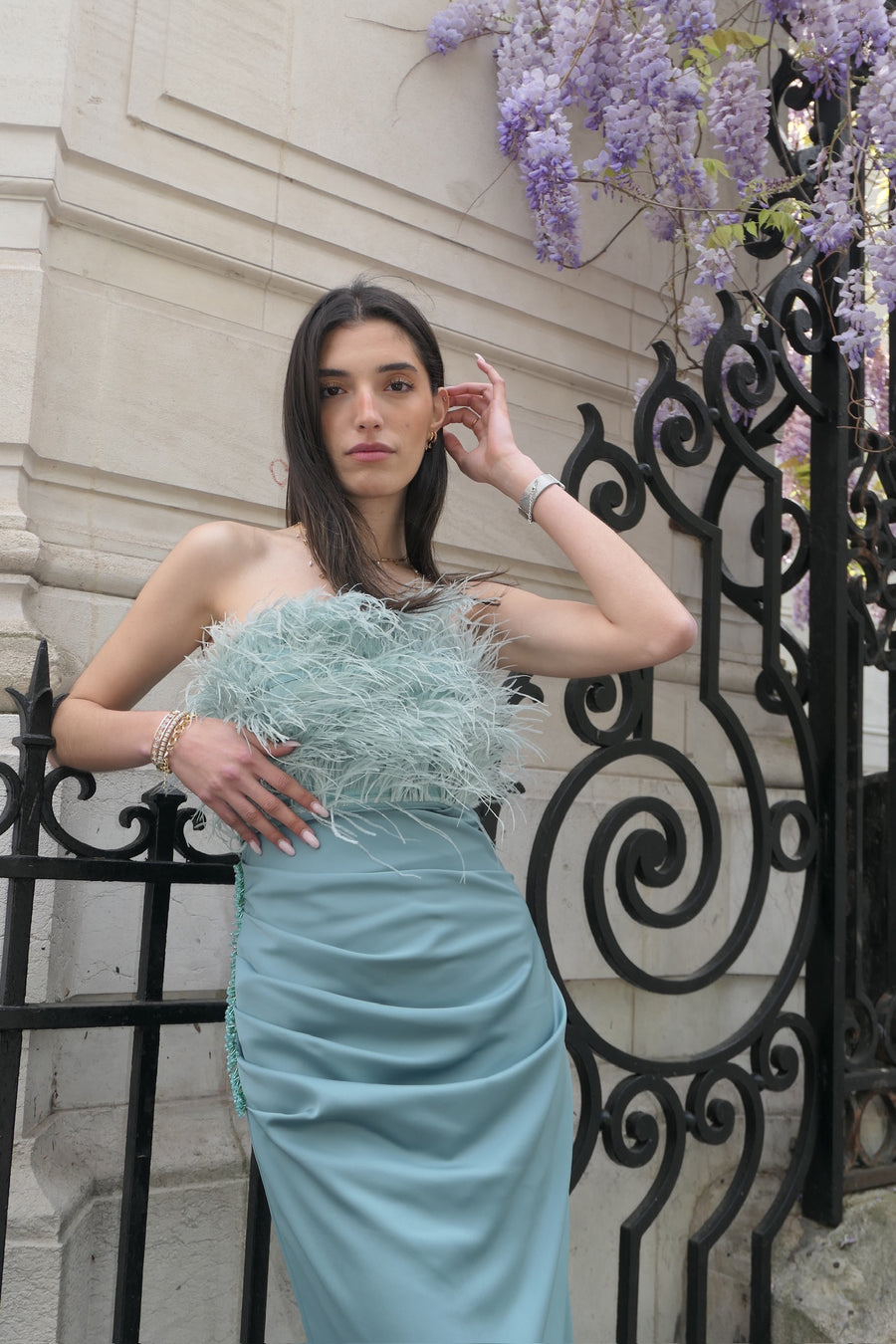 Vente Ensemble Fergie vert d'eau