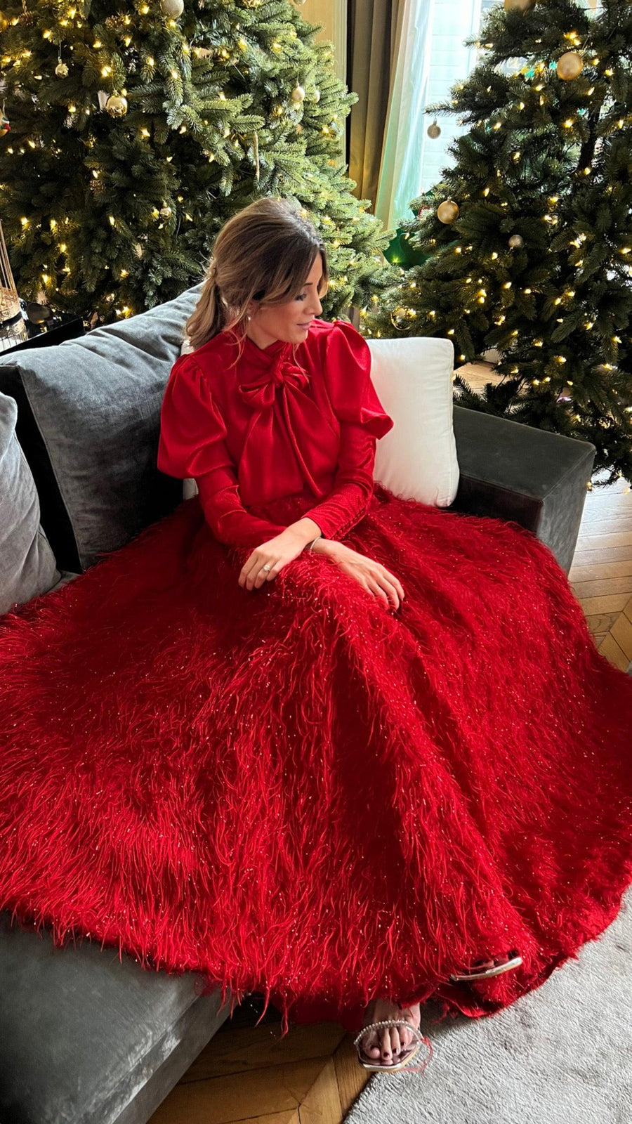 Robe Sofia rouge - Maison Lou