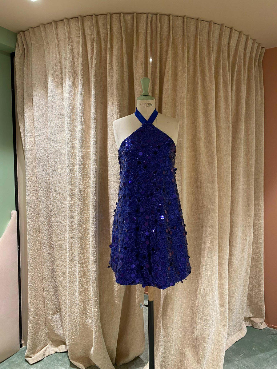 Robe Ines bleu electrique - Maison Lou