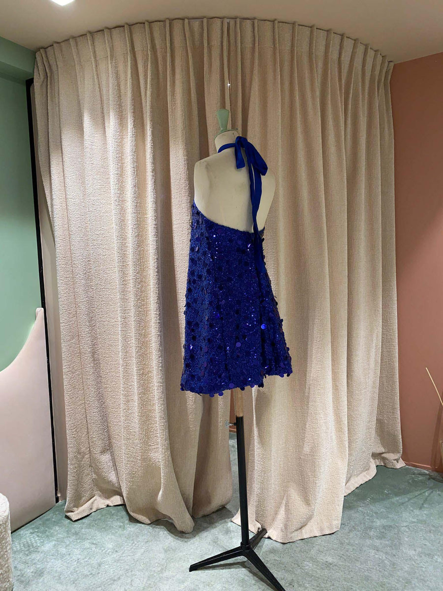 Robe Ines bleu electrique - Maison Lou