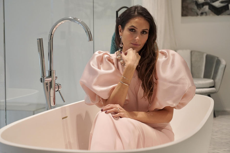 Robe Peachy rose pale - Maison Lou
