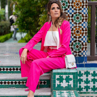 Smoking fuchsia Jacquemus - Maison Lou