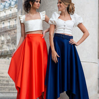 Jupe Naomie bleue - Maison Lou