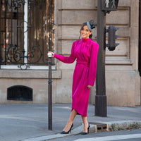 Robe fushia Kate - Maison Lou